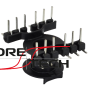 BV-RM8-1-12QD (PET) каркас, частини трансформаторів